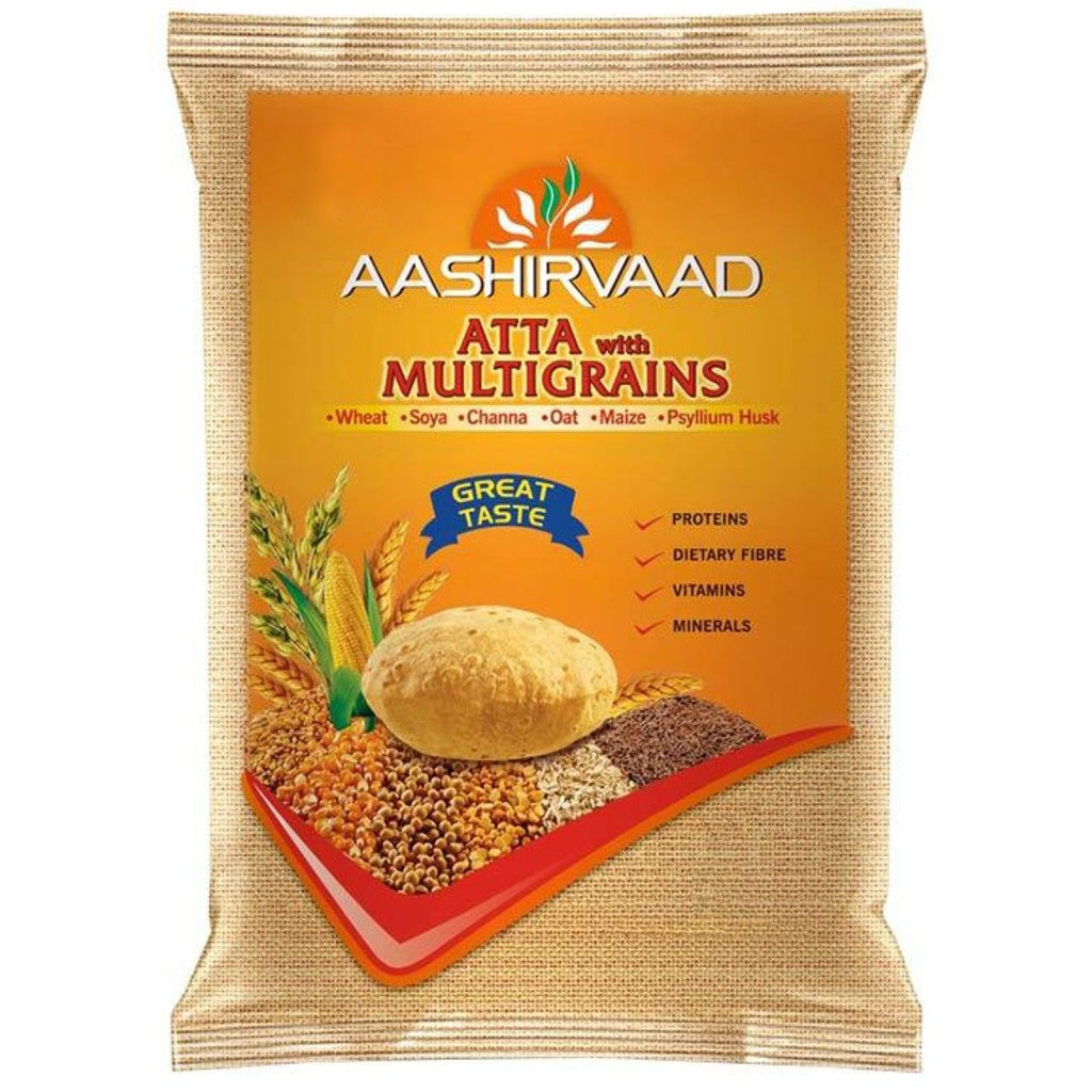 Aashirvaad Multigrain Chapatti Atta (multigrain flour special mix) - 5 Kg