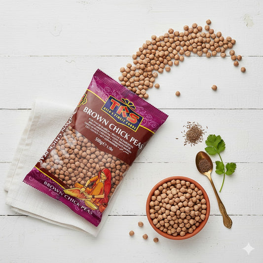 TRS Brown Chick Peas - Kala Chana, काले छोले (Brown Chickpeas) - 500 gm
