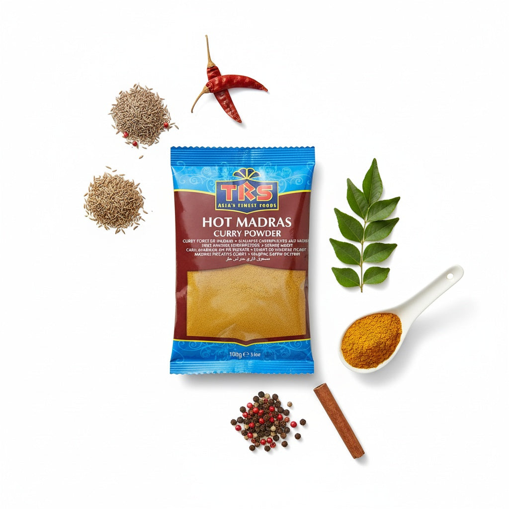 TRS Madras Curry Powder - Hot (Hot Curry Powder) - 100 gm