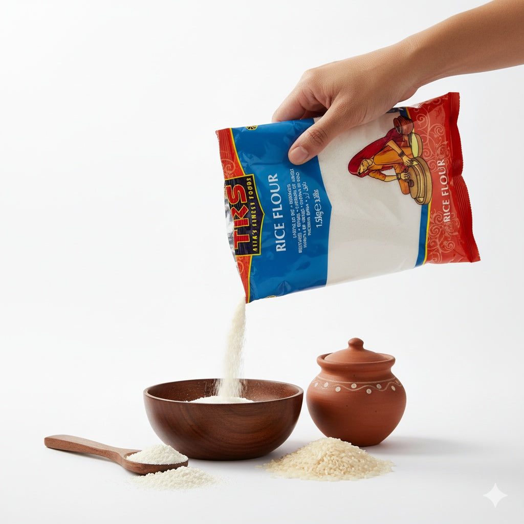 TRS Rice Flour, चावल का आटा (Fine Rice Flour) - 500 gm