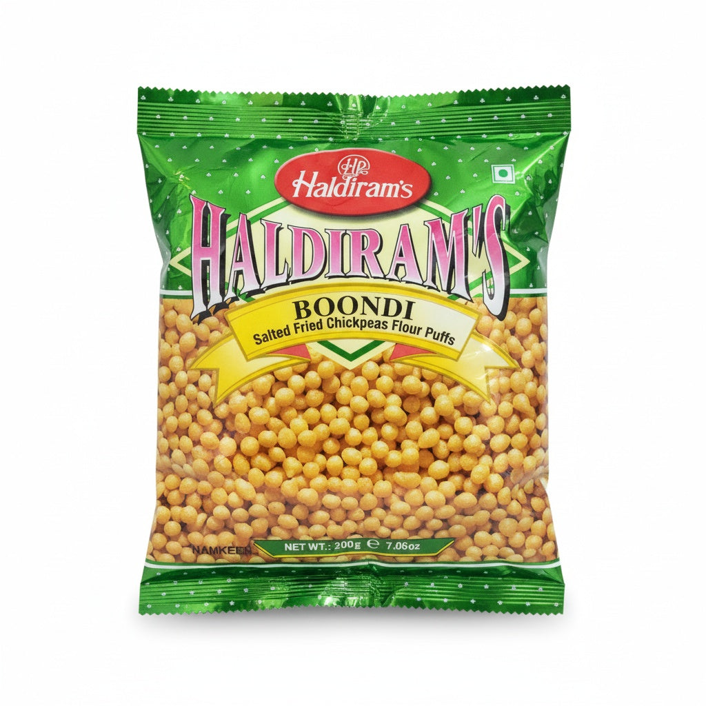 Haldiram Boondi Plain (Salted Fried Chickpeas Flour Puffs)