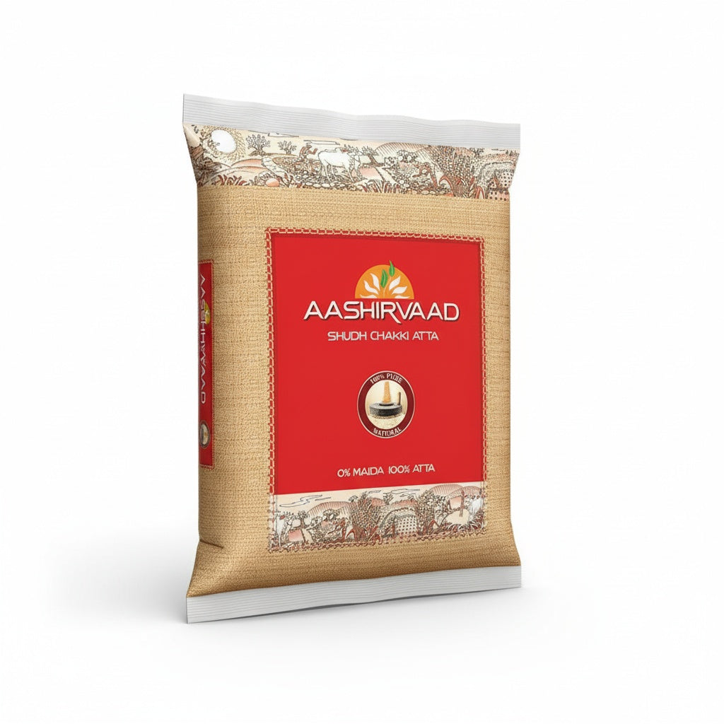 Aashirvaad Shudh Chakki Atta (Special Chapatti Whole Wheat Flour) - 5 Kg