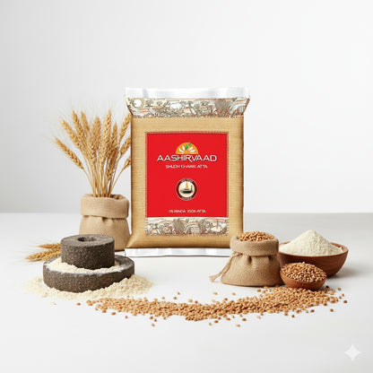 Aashirvaad Shudh Chakki Atta (Special Chapatti Whole Wheat Flour) - 5 Kg