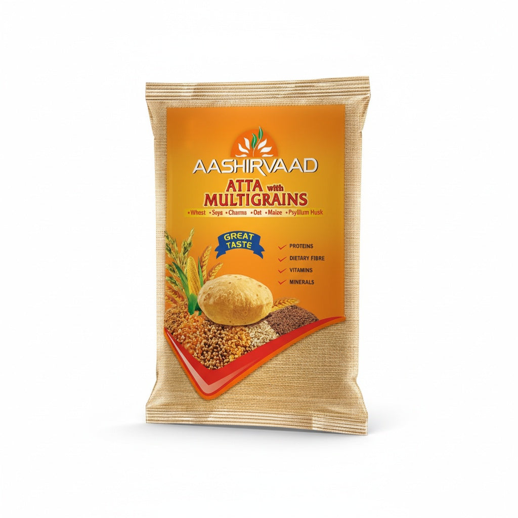 Aashirvaad Multigrain Chapatti Atta (multigrain flour special mix) - 10 Kg