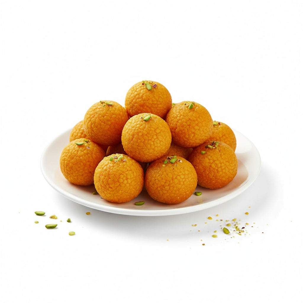 Bikano Besan Laddu (Sweetened Chickpea Flour Balls) 400g