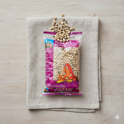 TRS Black Eye Beans - Lobia, सफेद राजमा (Black Eyed Beans) - 500 gm