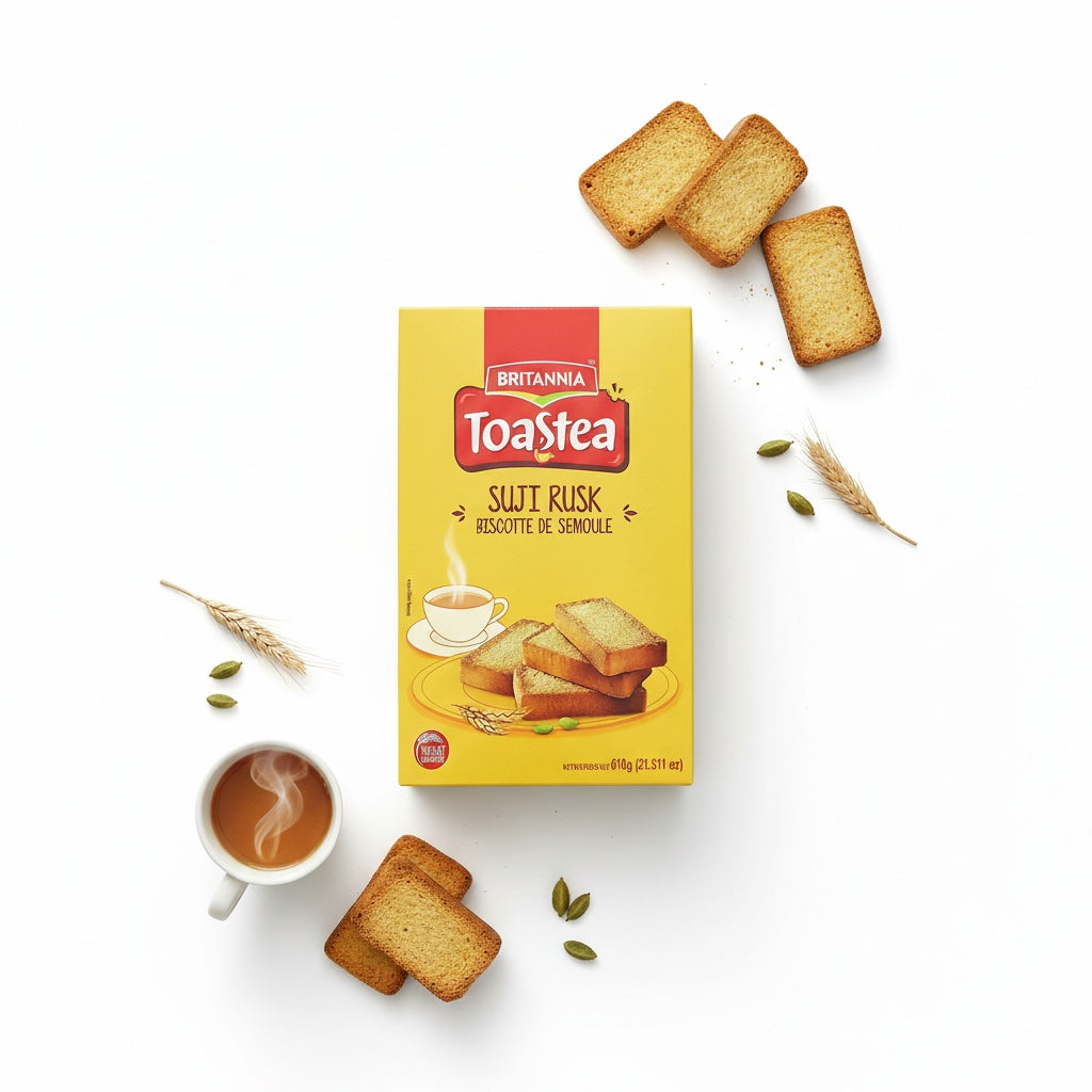 Britannia Toastea - Suji Rusk (Rusk) 610g