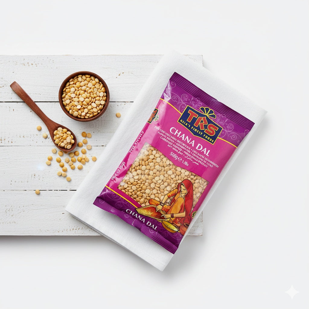 TRS Chana Dal, चने की दाल (Peeled Half Chickpeas) - 500 gm