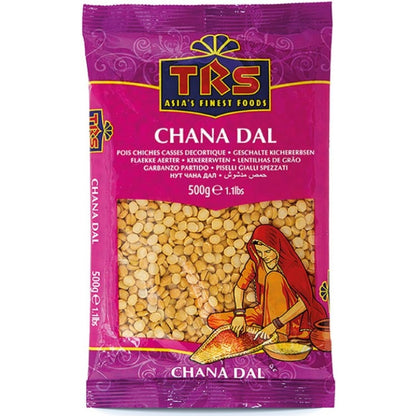 TRS Chana Dal, चने की दाल (Peeled Half Chickpeas) - 500 gm