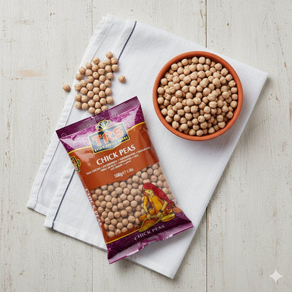 TRS Chick Peas, काबुली चना (Light Chickpeas) - 500 gm