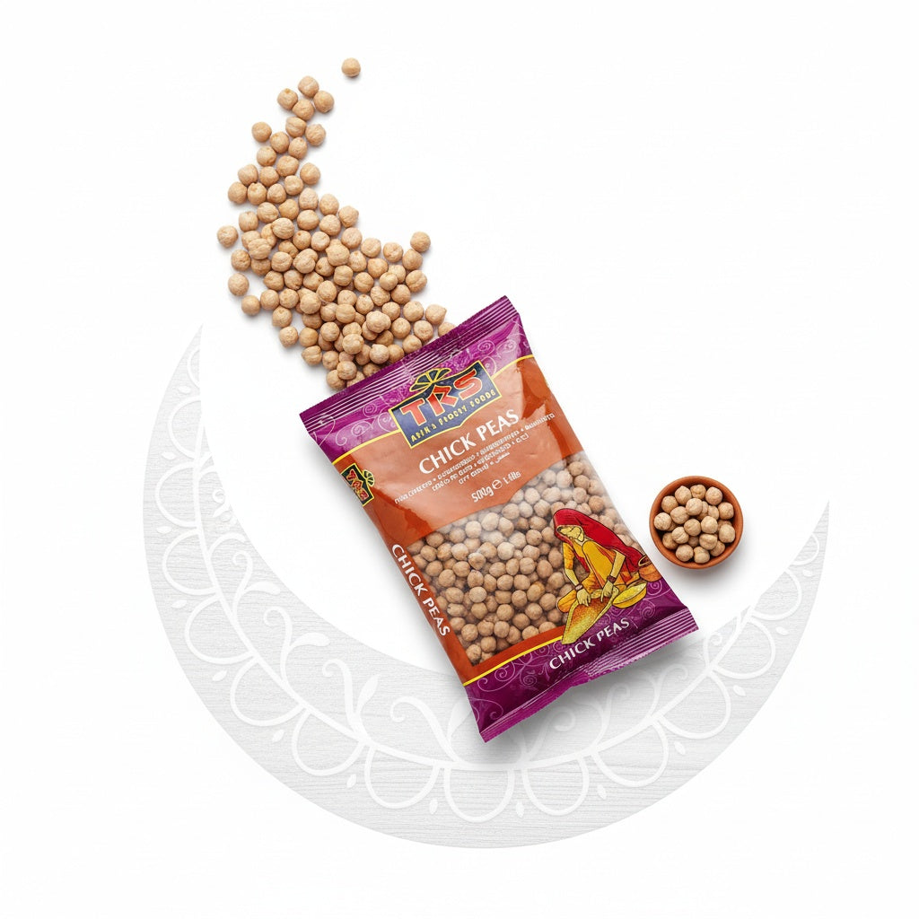 TRS Chick Peas, काबुली चना (Light Chickpeas) - 500 gm