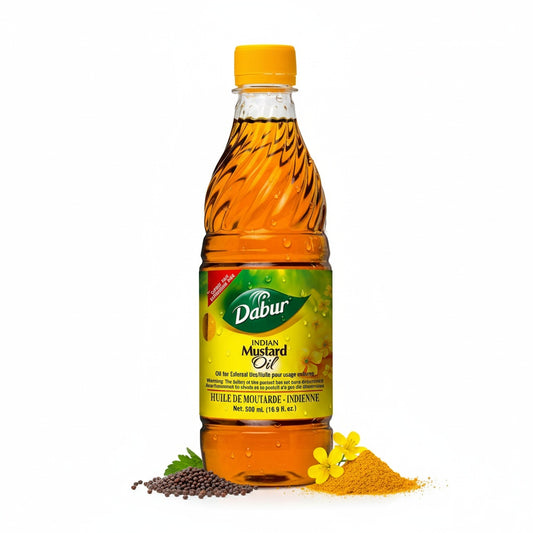 Dabur Mustard Oil - सरसों का तेल (Mustard Oil) - 1 Liter