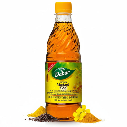 Dabur Mustard Oil - सरसों का तेल (Mustard Oil) - 1 Liter