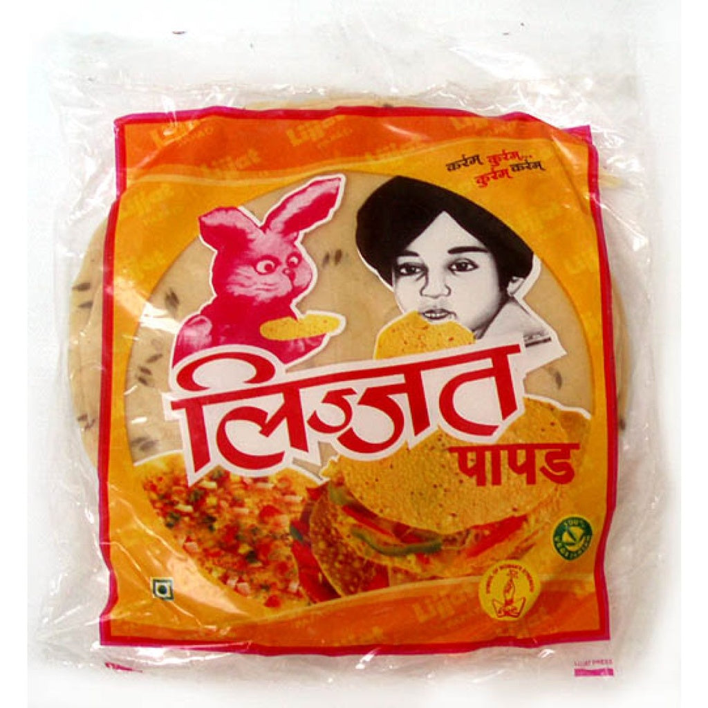 Lijjat Jeera Papad - 200g