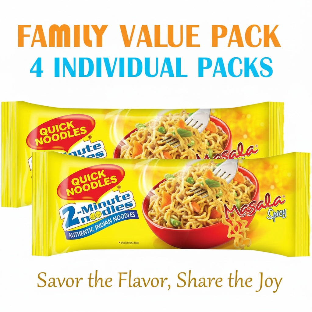 Maggi 8in1 Family Pack Masala Noodles (2-Minute Noodles) 560g