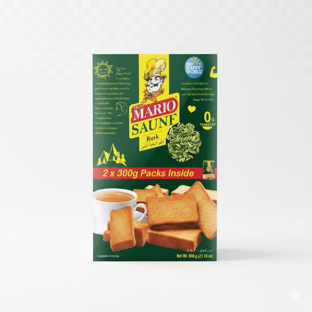 Mario Saunf Rusk (Fennel Rusk)