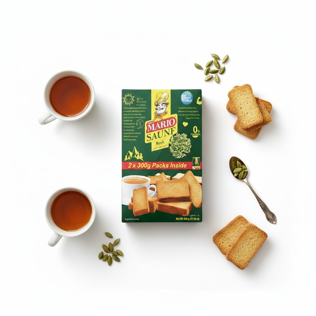 Mario Saunf Rusk (Fennel Rusk)