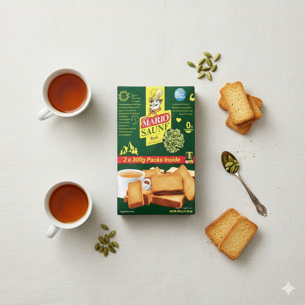 Mario Saunf Rusk (Fennel Rusk)