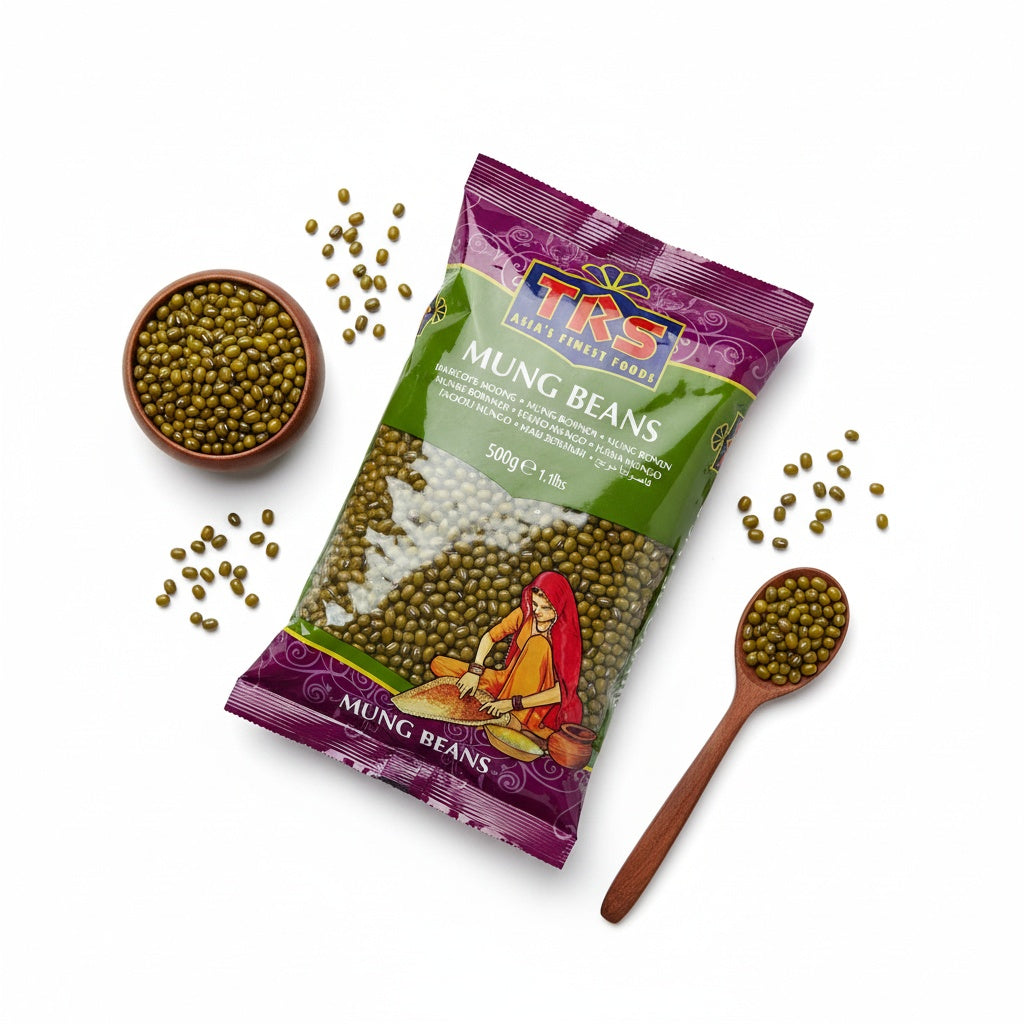 TRS Mung Beans, साबुत मूंग, मोठ दाल (Whole Mung Beans)