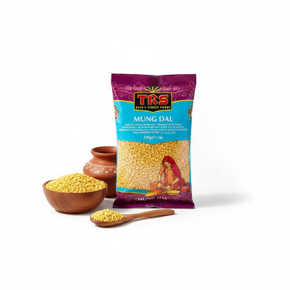 TRS Mung Dal Washed, धूलि हुई दाल (Peeled Mung Lentils)