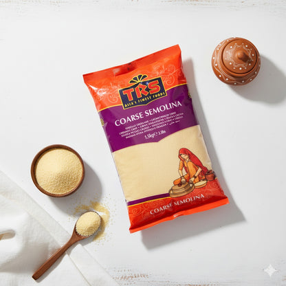 TRS Coarse Semolina, Suji Rava, सूजी (coarse semolina) - 500 gm