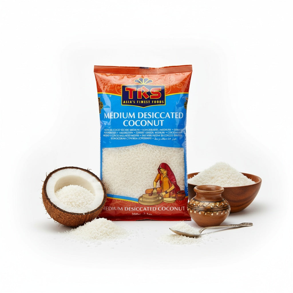 TRS Medium Desiccated Coconut (desiccated coconut) - 300 gm