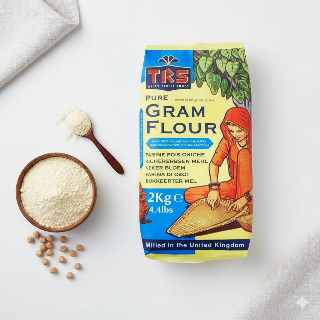 TRS Pure Gram Flour, बेसन (Chickpea Flour) - 1 Kg