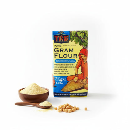 TRS Pure Gram Flour, बेसन (Chickpea Flour) - 1 Kg