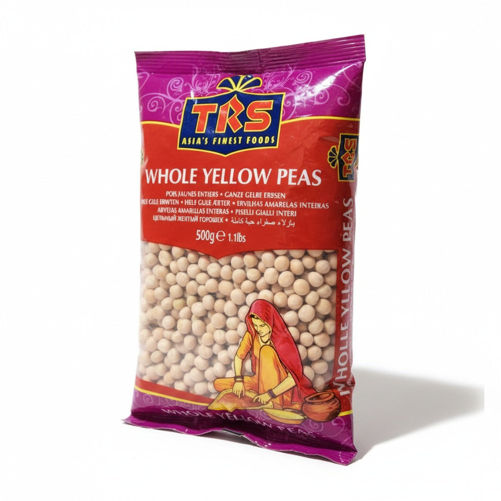 TRS Whole Yellow Peas, सुखे पीले मटर (Whole Yellow Peas) - 500 gm