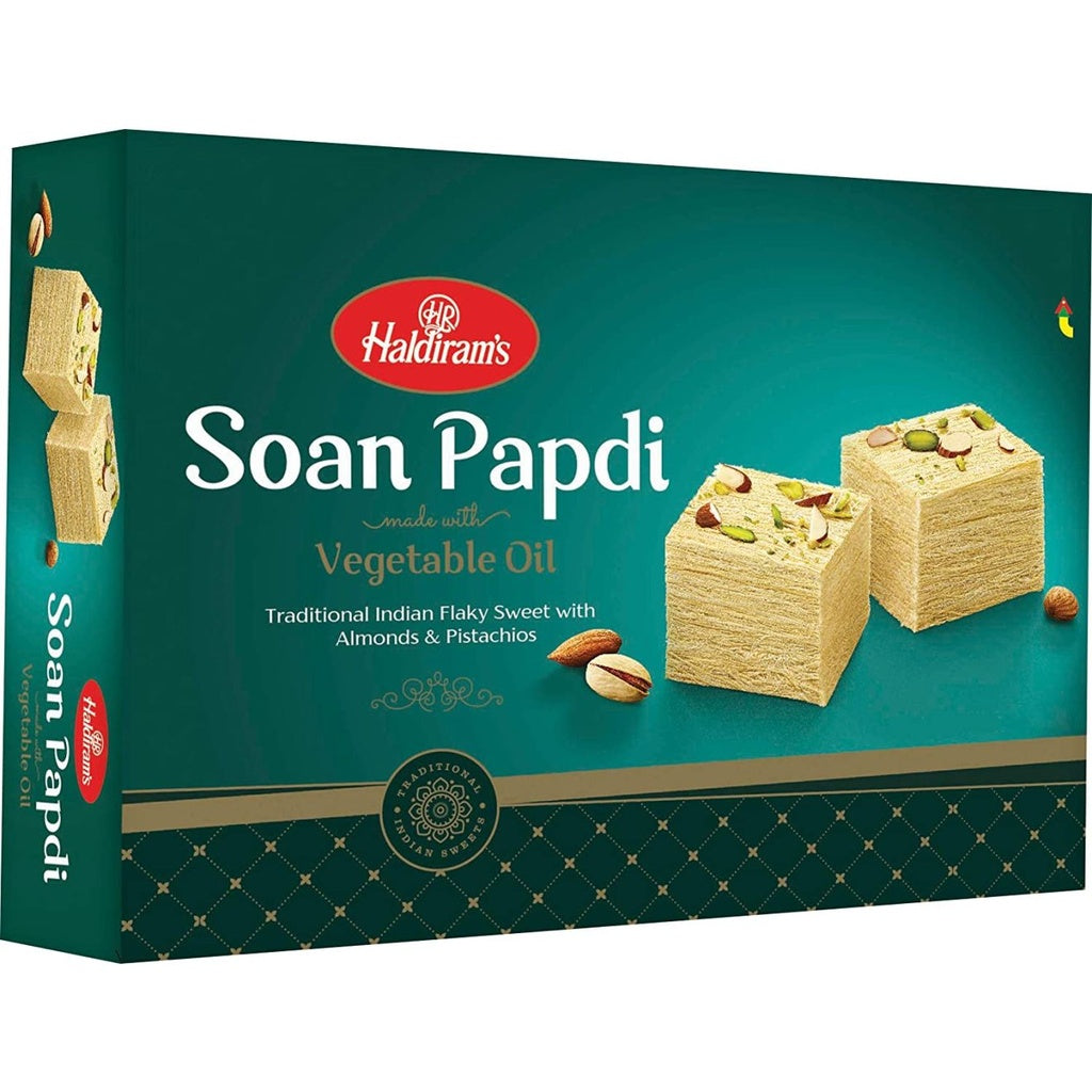 Haldiram Soan Papdi (Flaky Sweet with Almonds & Pistachios)