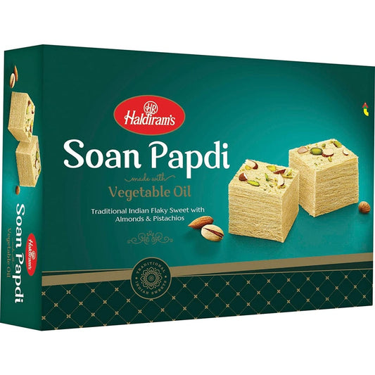 Haldiram Soan Papdi (Flaky Sweet with Almonds & Pistachios)