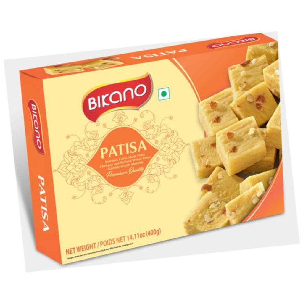 Bikano Premium Patisa (Flaky Sweet garnished with Almonds) 400g