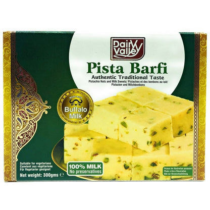 Dairy Valley Pista Barfi (Sweet from Buffalo Milk) 300g