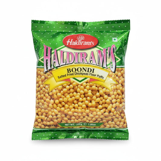 Haldiram Boondi Plain (Salted Fried Chickpeas Flour Puffs)
