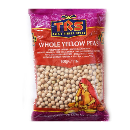 TRS Whole Yellow Peas, सुखे पीले मटर (Whole Yellow Peas) - 500 gm