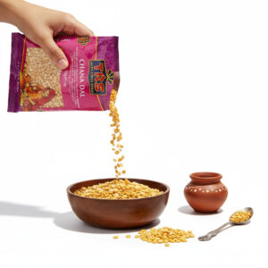 TRS Chana Dal, चने की दाल (Peeled Half Chickpeas) - 500 gm